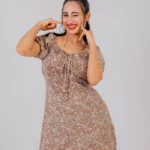 Printed Short Dress